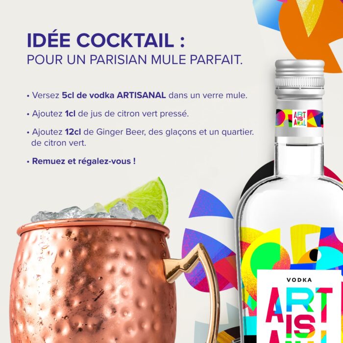 VODKA DOUXBLE ARTISANAL 4,5L - 37.5% Vol. – Image 2