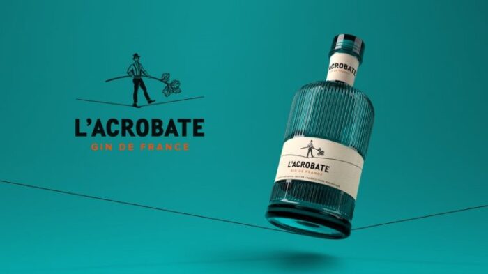 GIN L ACROBATE 70 CL - 44% Vol. – Image 2
